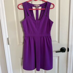 Forever 21 Vibrant Purple Mini Dress